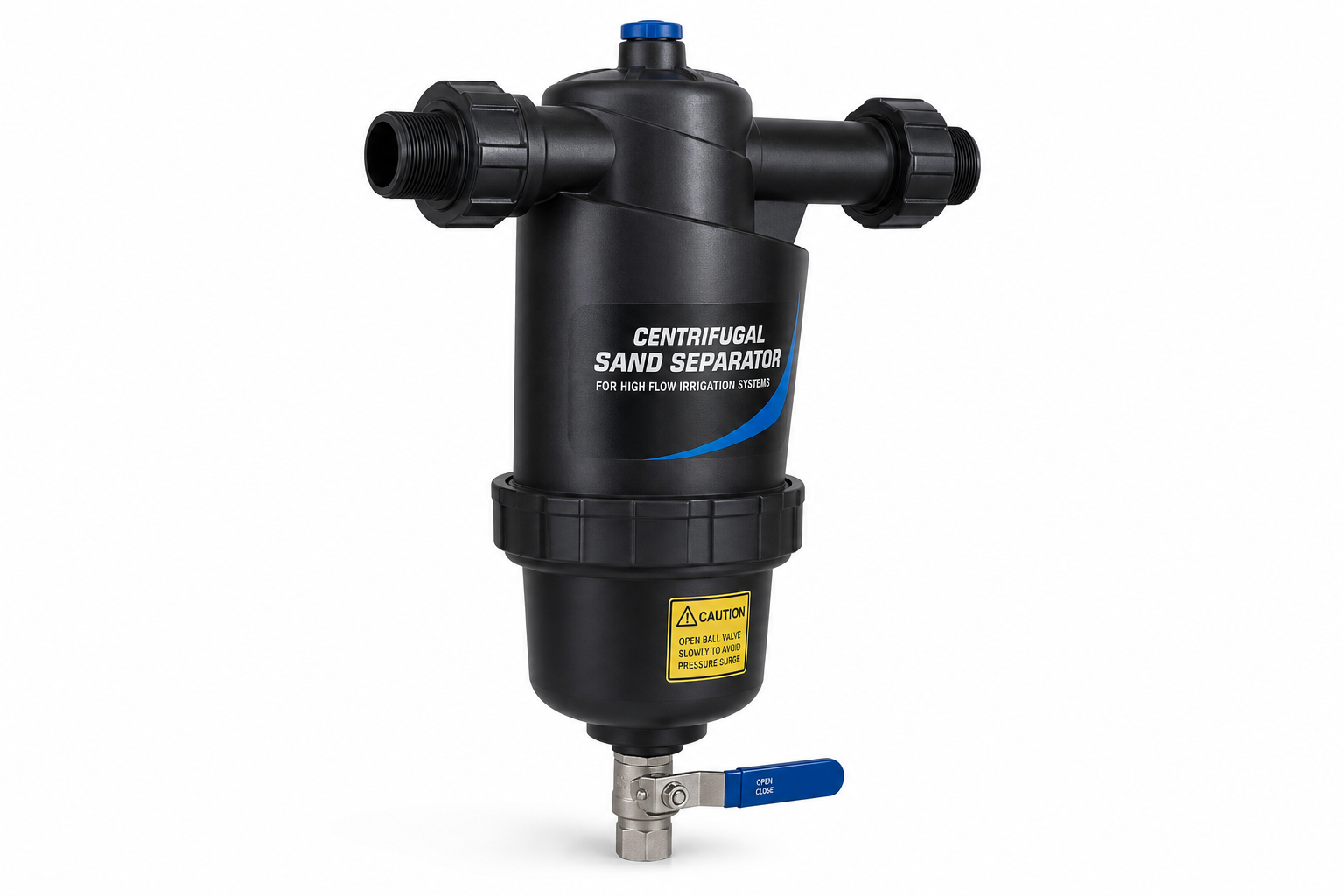 AquaMor Centrifugal Sand Separator – High-Flow Irrigation
